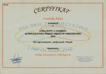 Terapia przeciwobrzękowa