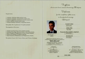 Masaż terapeutyczny (III)